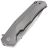 Нож Lion Steel T.R.E. сталь M390 рукоять Gray Titanium (TRE GY)