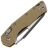 Нож Microtech MSI Ram-Lok Black сталь M390MK рукоять Fluted Tan G10 (210-1FLGTTA)