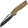 Нож Microtech MSI Ram-Lok Black сталь M390MK рукоять Fluted Tan G10 (210-1FLGTTA)