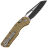 Нож Microtech MSI Ram-Lok Black сталь M390MK рукоять Fluted Tan G10 (210-1FLGTTA)