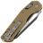 Нож Microtech MSI Ram-Lok Black сталь M390MK рукоять Fluted Tan G10 (210-1FLGTTA)