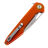 Нож Artisan Cutlery Archaeo сталь D2 рукоять Orange G10