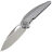 Нож Rike Knife Tissot 2 сталь M390 рукоять Grey Titanium