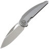 Нож Rike Knife Tissot 2 сталь M390 рукоять Grey Titanium