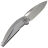 Нож Rike Knife Tissot 2 сталь M390 рукоять Grey Titanium