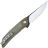 Нож Bestech Swift Blackwash/Satin сталь D2 рукоять Green Canvas Micarta (BG30A-2)