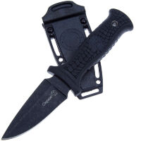 Нож Кизляр Страж сталь AUS-8 черный рукоять эластрон Черный (014305)