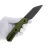 Нож CJRB Pyrite Light black PVD сталь AR-RPM9 рукоять Green FRN (J1945-BGN)
