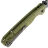 Нож CJRB Pyrite Light black PVD сталь AR-RPM9 рукоять Green FRN (J1945-BGN)