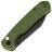 Нож CJRB Pyrite Light black PVD сталь AR-RPM9 рукоять Green FRN (J1945-BGN)