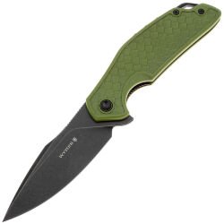 Нож Mr.Blade Wyvern blackwash сталь AUS-8 рукоять Olive FRN