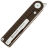 Нож Maxace Nebula сталь Magnacut рукоять Chocolate Titanium
