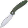 Нож Sencut San Angelo Satin сталь 9Cr18MoV рукоять Green Micarta (S21003-3)