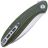 Нож Sencut San Angelo Satin сталь 9Cr18MoV рукоять Green Micarta (S21003-3)