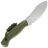 Нож 7 Ножей Нессмук Гибрид конвекс сталь N690 рукоять Olive G10