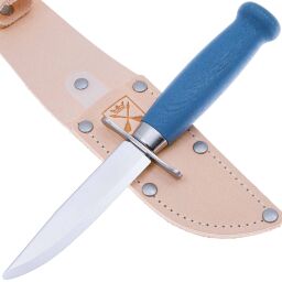 Нож Mora Scout 39 Safe Blue сталь Stainless steel рукоять береза (13980)