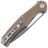 Нож Sencut Citius stonewash сталь 9Cr18MoV рукоять Tan G10 (SA01B)