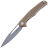 Нож Sencut Citius stonewash сталь 9Cr18MoV рукоять Tan G10 (SA01B)