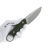 Нож Vosteed Fullback stonewash сталь Nitro-V рукоять Green Micarta