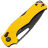 Нож SRM Mirage blackwash сталь 14C28N рукоять Yellow G10 (239X-GY)