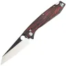 Нож Daggerr Alligator DH Blackwash/Satin сталь Magnacut рукоять Black/Red G-mascus