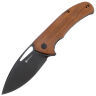Нож Sencut Phantara black сталь 9Cr18MoV рукоять Guibourtia wood (S23014-4)