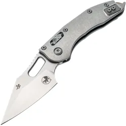 Нож Microtech Marfione Select Stitch Ram-Lock stonewash сталь M390MK рукоять Stonewash Titanium