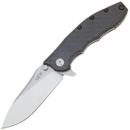 Нож ZT 0562CF сталь СPM-20CV Satin рукоять Carbon Fiber/Ti