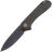 Нож CIVIVI Elementum Blackwash сталь D2 рукоять Dark Green Micarta (C907Z)