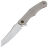 [Уценка] Нож WE Knife RekkeR beadblast сталь CPM-20CV рукоять Polished beadblasted Ti (WE22010G-2)