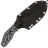 Нож Волчий Век Кондрат-222 сталь PGK WA рукоять Black/White G10