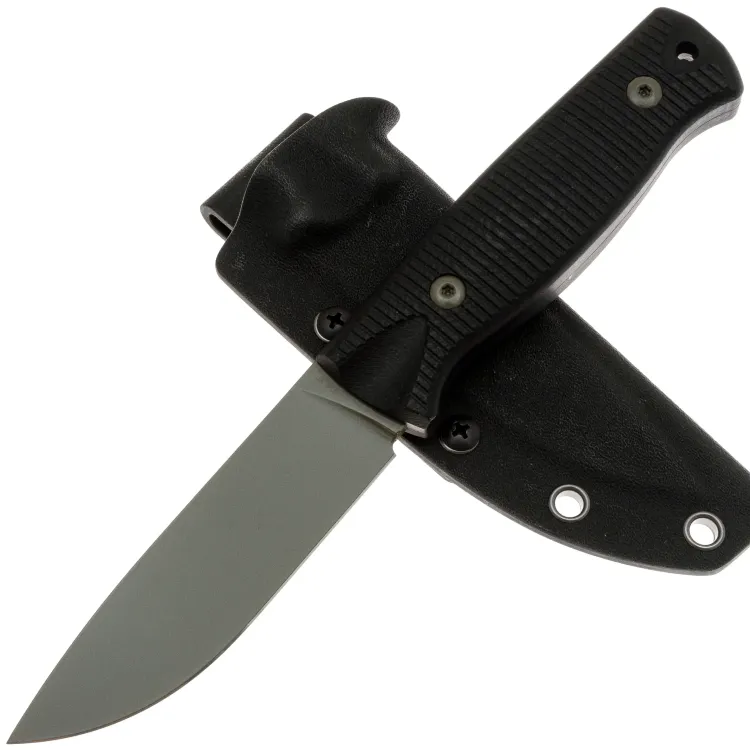 Нож HOT Knife Hoot green сталь D2 рукоять Black G10