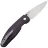 Нож TRM Atom tumbled сталь CPM-20CV рукоять Contoured Popsicle Purple G10