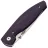 Нож TRM Atom tumbled сталь CPM-20CV рукоять Contoured Popsicle Purple G10