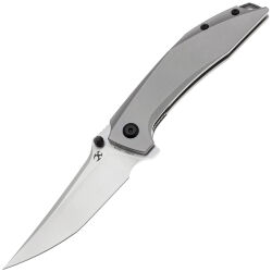 Нож Kansept Baku satin сталь S35VN рукоять Gray Titanium