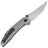 Нож Kansept Baku satin сталь S35VN рукоять Gray Titanium