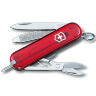 Нож-брелок Victorinox Classic SD Signature Translucent Ruby 58мм. (0.6225.T)