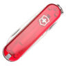 Нож-брелок Victorinox Classic SD Signature Translucent Ruby 58мм. (0.6225.T)