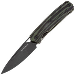 Нож Arkona Nettle F PVD сталь N690 рукоять Black/Green G10