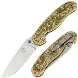 Нож Steelclaw Крыса Архангел сталь VG-10 рукоять Brass Нож Steelclaw Крыса Архангел сталь VG-10 рукоять Brass