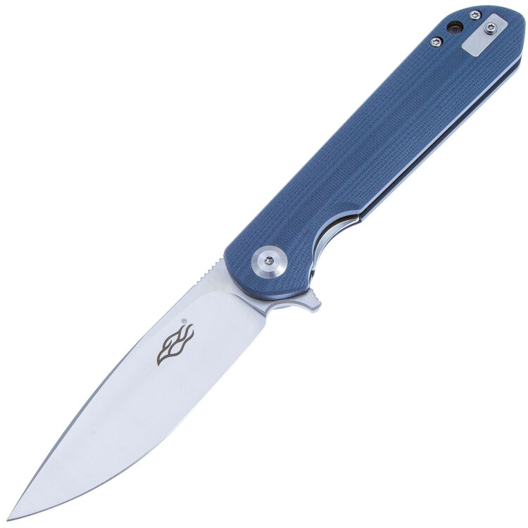 Нож Ganzo Firebird FH41-GY cталь D2 рукоять Blue G10