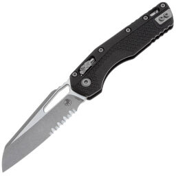 Нож Microtech MSI Ram-Lok PS apocalyptic сталь M390MK рукоять Black Polymer (210T-11APPMBK)