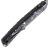 Нож Real Steel Serenity Liner-Lock blackwash сталь N690 рукоять Acrylic (7682AB)