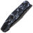 Нож Real Steel Serenity Liner-Lock blackwash сталь N690 рукоять Acrylic (7682AB)