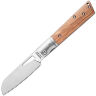 Нож SHOOZIZ HAN219D serrated satin сталь 5Cr15MoV рукоять Steel/Olive Wood