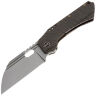 Нож WE Knife Roxi 3 сталь S35VN рукоять Tiger Stripe Flamed Titanium (WE19072-3)