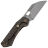 Нож WE Knife Roxi 3 сталь S35VN рукоять Tiger Stripe Flamed Titanium (WE19072-3)
