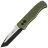 Нож Pro-Tech/Emerson CQC7 Tanto satin/DLC сталь 154CM рукоять Green Jigged Aluminium (E7T15-BW)