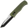 Нож Pro-Tech/Emerson CQC7 Tanto satin/DLC сталь 154CM рукоять Green Jigged Aluminium (E7T15-BW)