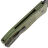 Нож Pro-Tech/Emerson CQC7 Tanto satin/DLC сталь 154CM рукоять Green Jigged Aluminium (E7T15-BW)